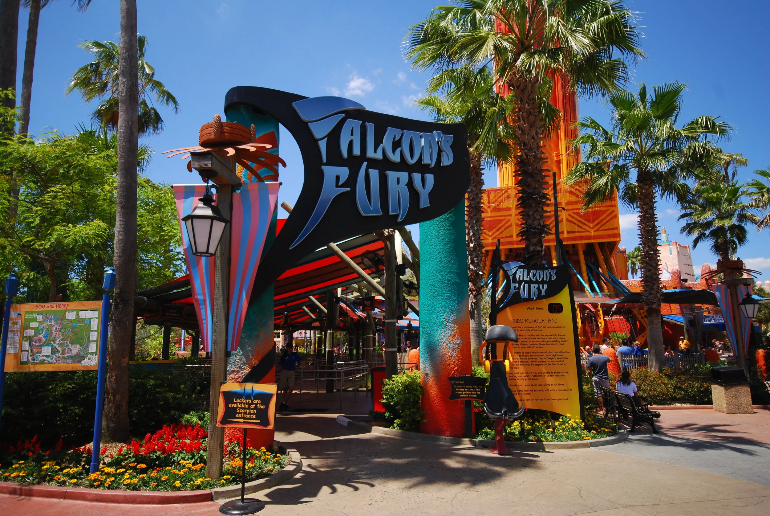 Busch Gardens Falcon's Fury — Meyer Associates, Inc.